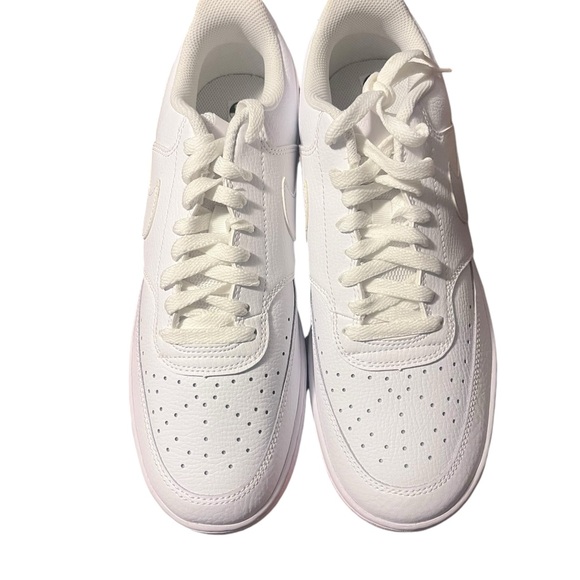 Nike Court Vision Lo White/White Men 10.5 - Picture 3 of 7